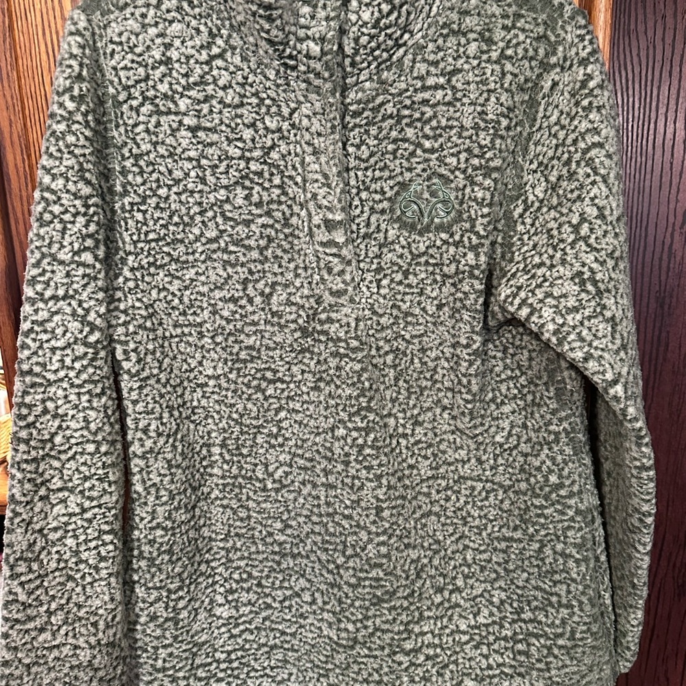 Realtree Forest Green Sherpa Hoodie